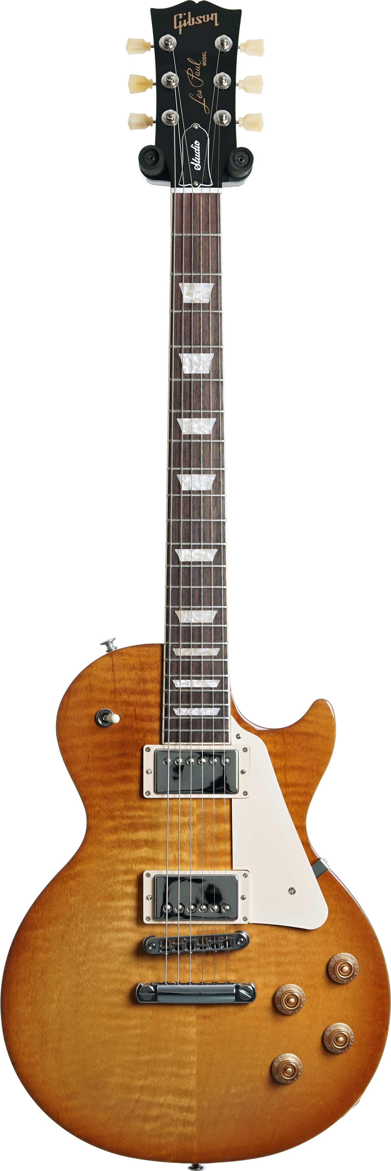 Gibson Les Paul Studio Figured in Dirty Lemon Burst - Andertons